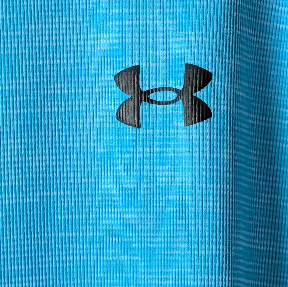 Under Armour Men's Blue Short Sleeve Tech Tee- L - Picture 3 of 7